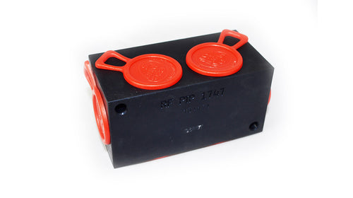 Manifold Block x6 1/2" Ports