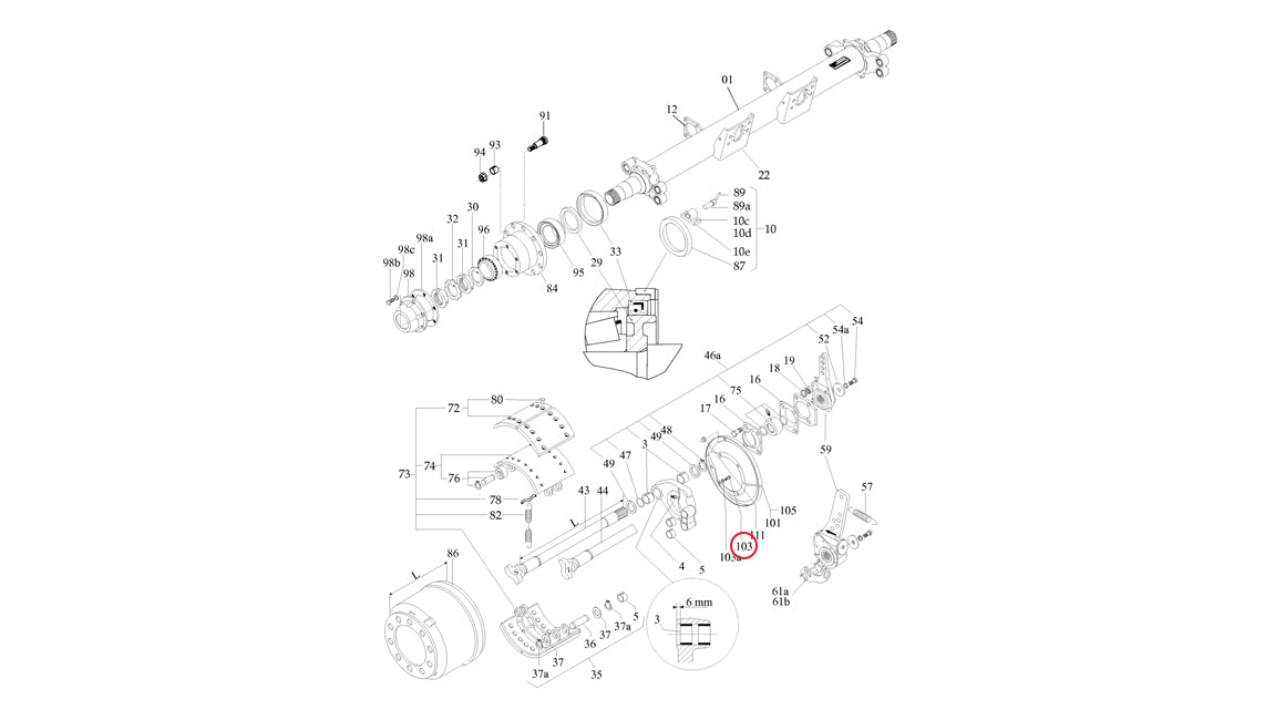 Hub Cap Screw
