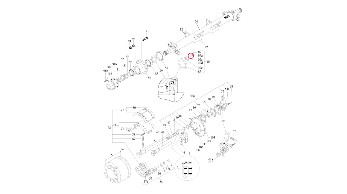 Bush for ABS Sensor