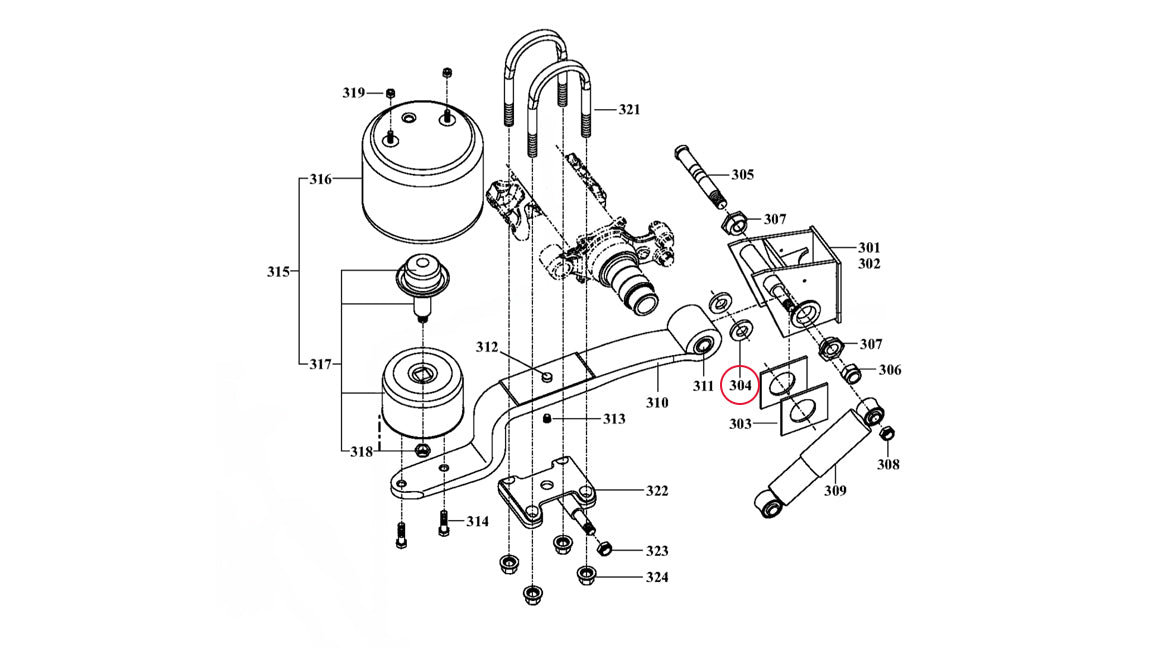 8mm Spacer Washer