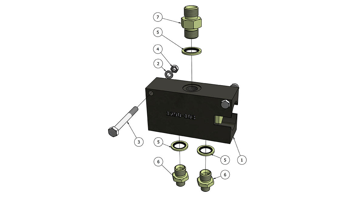 Spool Hydraulic Flow Divider