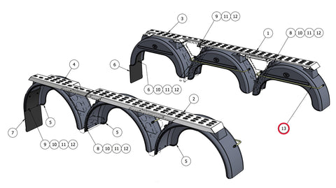 Plastic Wheel Arch Cover